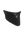 Black Polar Scarf with a Raiders logo on a white background