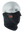 Black Neofleece Combo Scarf with a Bengals logo on cheek area against a white background
