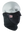 Black Neofleece Combo Scarf with a Giants logo on cheek area against a white background
