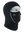 Black Magnemask Combo Clava with a Chargers logo on cheek area against a white background