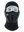 Black Magnemask Combo Clava with a Chiefs logo on cheek area against a white background