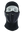 Black Magnemask Combo Clava with a Chargers logo on cheek area against a white background