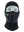 Black Magnemask Combo Clava with a Dolphins logo on cheek area against a white background
