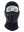 Black Magnemask Combo Clava with a Jets logo on cheek area against a white background