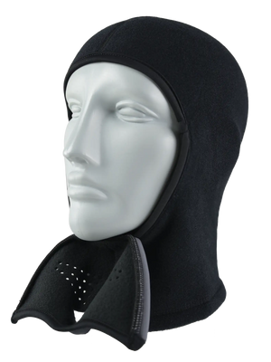 Black Magnemask Combo Clava with a 49ers logo on cheek area against a white background