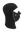 Black Magnemask Combo Clava with a Vikings logo on a white background