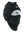 Black Quick Draw with Minnesota Vikings logo on a mannequin head against a white background