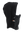 A black fleece hood with a drawstring closure and a Broncos logo embroidered on the side, shown against a plain white background