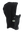 A black fleece hood with a drawstring closure and a Packers logo embroidered on the side, shown against a plain white background