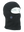 A black fleece balaclava mask with a cutout for the eyes and nose, featuring a blue and white Dallas Cowboys star logo on the right cheek, displayed on a white mannequin head against a white background.