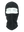 Black balaclava with a Broncos logo on a white background