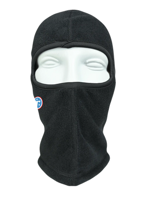 Black balaclava with a Titans logo on a white background