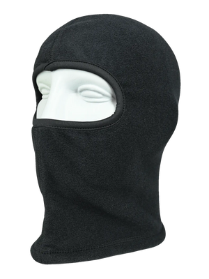 Black balaclava with a Buccaneers logo on a white background
