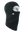 A black fleece balaclava mask featuring a Dolphins logo on the side, shown against a plain white background.