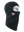 A black fleece balaclava mask featuring a Giants logo on the side, shown against a plain white background.