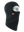 A black fleece balaclava mask featuring a 49ers logo on the side, shown against a plain white background.