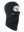 A black fleece balaclava mask featuring a Seahawks logo on the side, shown against a plain white background.