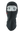 A black fleece balaclava mask featuring a Cardinals logo on the side, shown against a plain white background.