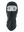 A black fleece balaclava mask featuring a Seahawks logo on the side, shown against a plain white background.