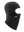 A black fleece balaclava mask featuring a Jets logo on the side, shown against a plain white background.