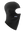 A black fleece balaclava mask featuring a Seahawks logo on the side, shown against a plain white background.