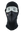 Black balaclava with a Broncos logo on a white background