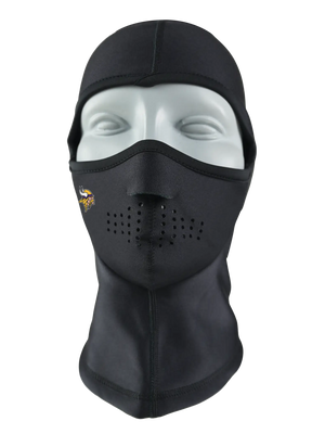 Black Ultra Clava with a Minnesota vikings logo on a white background