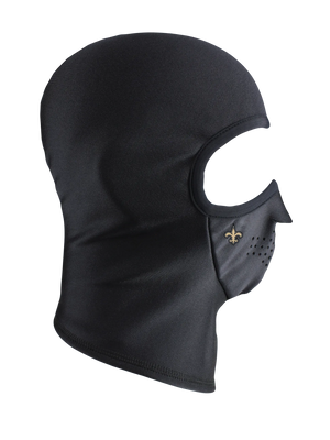 Black Ultra Clava with a Saints logo on a white background