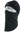 A black knit beanie with a white and blue Dallas Cowboys star logo on the forehead, displayed on a white mannequin head with a black fleece balaclava mask attached, against a plain white background.