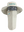 A Miami Dolphins tan sun hat with a matching face scarf, displayed on a mannequin head against a orange and aqua background. Orange and aqua 'Dolphins' text logo on the hat and Dolphins team logo on the right cheek of the neck gaiter.