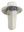 A New Orleans Saints tan sun hat with a matching face scarf, displayed on a mannequin head against a white background. White 'Saints' text logo on the hat and Saints team logo on the right cheek of the neck gaiter.