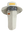 A Washington Commanders tan sun hat with a matching face scarf, displayed on a mannequin head against a white background. Yellow 'Washington Commanders' text logo on the hat and Commanders team logo on the right cheek of the neck gaiter.
