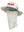 A light tan wide-brimmed bucket hat with a matching neck gaiter, displayed on a mannequin head. The front of the hat features the words 'Bills' in red. Showing the left side of the product.