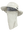 A light tan wide-brimmed bucket hat with a matching neck gaiter, displayed on a mannequin head. The front of the hat features the word 'Saints' in white. Showing the left side of the product.