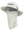 A light tan wide-brimmed bucket hat with a matching neck gaiter, displayed on a mannequin head. The front of the hat features the word 'Seahawks' in navy. Showing the left side of the product.