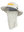 A light tan wide-brimmed bucket hat with a matching neck gaiter, displayed on a mannequin head. The front of the hat features the word 'Commanders' printed in yellow. Showing the left side of the product.