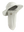 A New Orleans Saints sun hat with an attached neck gaiter, in light tan with white ‘Saints’ on the hat and Saints team logo on the right cheek of the neck gaiter.