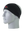 A black athletic headband with a red and black Arizona Cardinals logo on the forehead, displayed on a gray mannequin head against a white background.