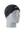 A black athletic headband with a blue and red Buffalo Bills logo on the forehead, displayed on a gray mannequin head against a white background.