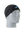 A black athletic headband with a blue and white Detroit Lions logo on the forehead, displayed on a gray mannequin head against a white background.