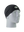 A black athletic headband with a white, green and gold 'G' Green Bay Packers logo on the forehead, displayed on a gray mannequin head against a white background.
