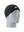 A black athletic headband with a red, white and black 'KC' Kansas City Chiefs logo on the forehead, displayed on a gray mannequin head against a white background.