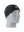 A black athletic headband with a gold, purple and white Minnesota Vikings logo on the front, displayed on a gray mannequin head against a white background.