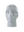 A gray athletic headband with a white, blue and orange Denver Broncos logo on the forehead, displayed on a gray mannequin head against a white background.