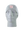 A gray athletic headband with a white with red outline 'ny' New York Giants logo on the front, displayed on a gray mannequin head against a white background.