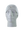 A gray athletic headband with a classic Philadelphia Eagles logo on the front, displayed on a gray mannequin head against a white background.