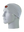 A gray athletic headband with an orange and blue Chicago Bears logo on the forehead, displayed on a gray mannequin head against a white background.