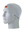 A gray athletic headband with an orange and black ‘B’ Cincinnati Bengals logo on the forehead, displayed on a gray mannequin head against a white background.