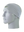 A gray athletic headband with a white, green and gold 'G' Green Bay Packers logo on the forehead, displayed on a gray mannequin head against a white background.
