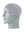 A gray athletic headband with a gold, purple and white Minnesota Vikings logo on the front, displayed on a gray mannequin head against a white background.
